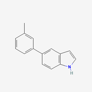 5-(3-Methylphenyl)-1H-indole