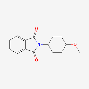 molecular formula C15H17NO3 B8778407 2-(4-Methoxycyclohexyl)isoindoline-1,3-dione 