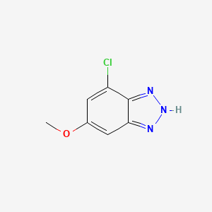 7-Chloro-5-methoxy-1H-benzo[d][1,2,3]triazole
