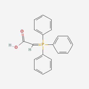 molecular formula C20H17O2P B8778474 Carboxymethylene triphenylphosphorane CAS No. 15677-02-8