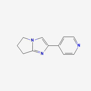 2-(pyridin-4-yl)-6,7-dihydro-5H-pyrrolo[1,2-a]imidazole
