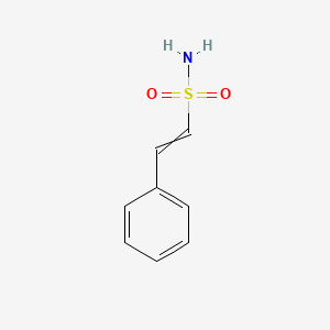 molecular formula C8H9NO2S B8778618 Styrene sulfonamide 
