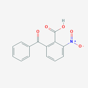 molecular formula C14H9NO5 B8778740 2-Benzoyl-6-nitrobenzoic acid CAS No. 7335-77-5