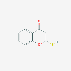 molecular formula C9H6O2S B8778833 4-Hydroxy-2H-1-benzopyran-2-thione 