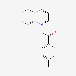 1-(4-Methylphenacyl)quinolinium