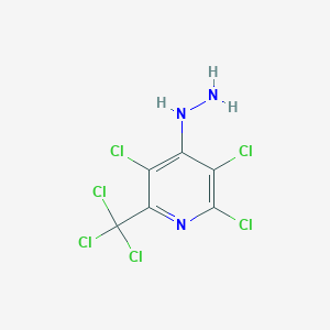 2,3,5-Trichloro-4-hydrazino-6-(trichloromethyl)pyridine