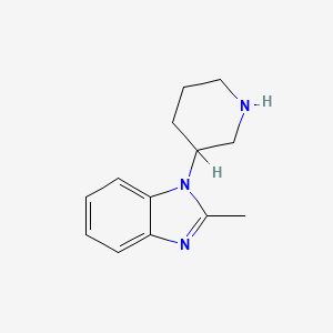 2-methyl-1-(piperidin-3-yl)-1H-benzo[d]imidazole