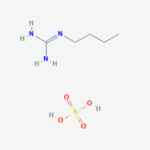 molecular formula C5H15N3O4S B8778908 N-butylguanidine sulfate CAS No. 4121-86-2