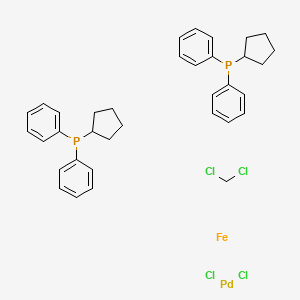 [1,1-bis(diphenylphosphino)ferrocene]dichloropalladium(II) dichlormethane