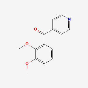 4-(2,3-Dimethoxybenzoyl)pyridine