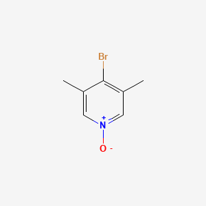 molecular formula C7H8BrNO B8779055 4-Bromo-3,5-dimethylpyridine 1-oxide CAS No. 70564-92-0