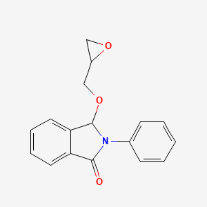 2,3-Dihydro-3-(oxiranylmethoxy)-2-phenyl-1H-isoindol-1-one