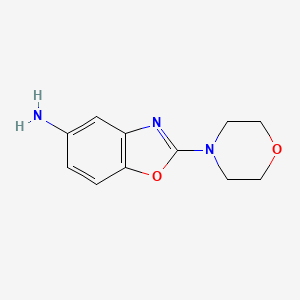 5-Amino-2-morpholin-4-yl-1,3-benzoxazole