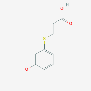 3-((3-Methoxyphenyl)thio)propanoic acid