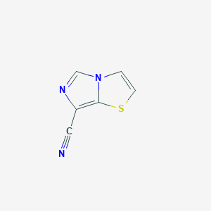 Imidazo[5,1-B]thiazole-7-carbonitrile