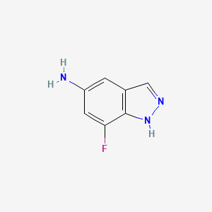 7-fluoro-1H-indazol-5-amine
