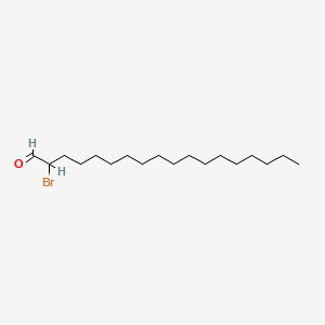 molecular formula C18H35BrO B8779301 2-Bromooctadecanal CAS No. 56599-95-2