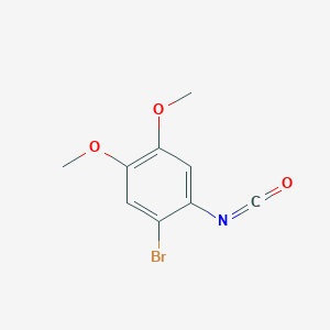 1-Bromo-2-isocyanato-4,5-dimethoxybenzene