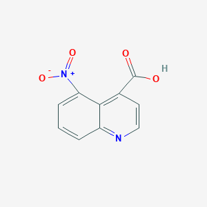 molecular formula C10H6N2O4 B8779480 5-nitroquinoline-4-carboxylic Acid CAS No. 157915-10-1