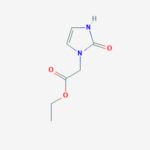 Ethyl 2-(2-oxo-2,3-dihydro-1H-imidazol-1-yl)acetate