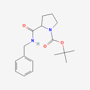 Tert-butyl 2-(benzylcarbamoyl)pyrrolidine-1-carboxylate