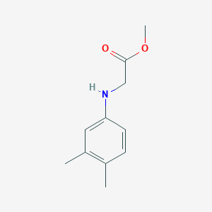 methyl N-(3,4-dimethylphenyl)glycinate
