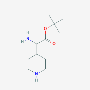 molecular formula C11H22N2O2 B8779606 4-(Boc-Aminomethyl)piperidine 