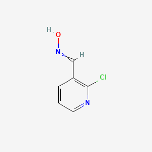 molecular formula C6H5ClN2O B8779607 2-Chloronicotinaldehyde oxime 