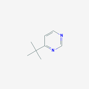 molecular formula C8H12N2 B8779643 4-Tert-butylpyrimidine CAS No. 3438-47-9