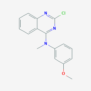 (2-Chloro-quinazolin-4-yl)-(3-methoxy-phenyl)-methyl-amine