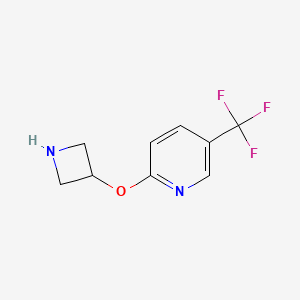 2-(3-Azetidinyloxy)-5-(trifluoromethyl)pyridine