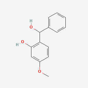 2-[Hydroxy(phenyl)methyl]-5-methoxyphenol