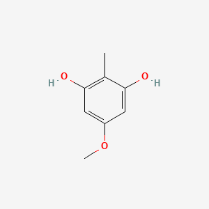 molecular formula C8H10O3 B8779705 5-Methoxy-2-methylbenzene-1,3-diol CAS No. 6307-89-7