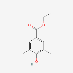 molecular formula C11H14O3 B8779712 Ethyl 3,5-dimethyl-4-hydroxybenzoate CAS No. 61660-77-3