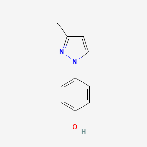 4-(3-methyl-1H-pyrazol-1-yl)phenol