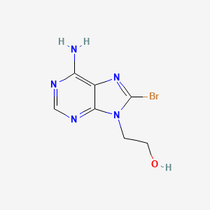 2-(6-amino-8-bromo-9H-purin-9-yl)ethanol