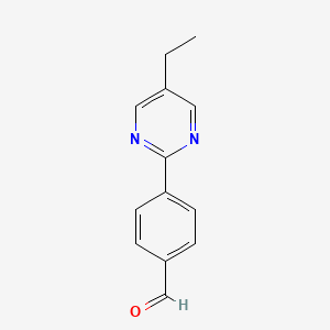 4-(5-Ethylpyrimidin-2-yl)benzaldehyde