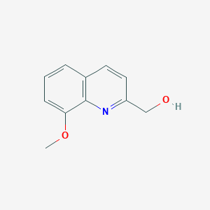 molecular formula C11H11NO2 B8779928 (8-Methoxyquinolin-2-yl)methanol 