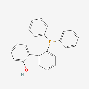molecular formula C24H19OP B8779940 2'-(Diphenylphosphino)-[1,1'-biphenyl]-2-ol CAS No. 155566-51-1
