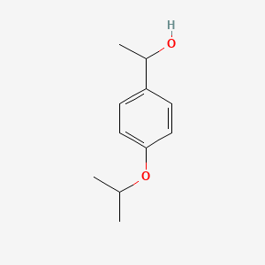 molecular formula C11H16O2 B8779974 1-(4-Isopropoxyphenyl)ethanol 