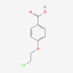 molecular formula C9H9ClO3 B8779992 4-(2-Chloroethoxy)benzoic acid CAS No. 65136-51-8