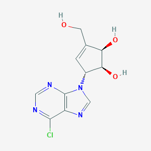molecular formula C11H11ClN4O3 B008780 6-Chloroneplanocin CAS No. 103232-24-2