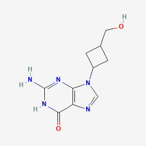 cis-9-(3-(Hydroxymethyl)cyclobutyl)guanine