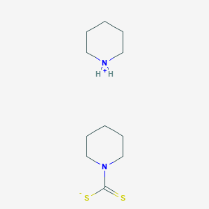 molecular formula C11H22N2S2 B8780103 Piperidinium 1-piperidinecarbodithioate 