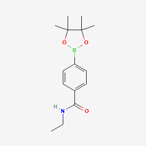 N-ethyl-4-(4,4,5,5-tetramethyl-1,3,2-dioxaborolan-2-yl)benzamide