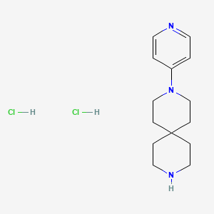 3-(Pyridin-4-yl)-3,9-diazaspiro[5.5]undecane dihydrochloride