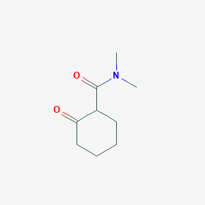 Cyclohexanecarboxamide, N,N-dimethyl-2-oxo-