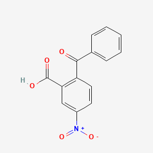 molecular formula C14H9NO5 B8780174 2-Benzoyl-5-nitrobenzoic acid CAS No. 2159-46-8