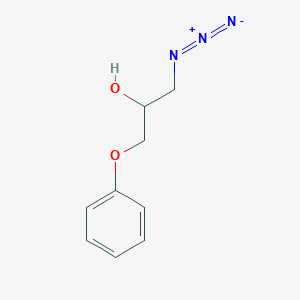 molecular formula C9H11N3O2 B8780230 1-Azido-3-phenoxypropan-2-ol CAS No. 121282-65-3