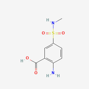 Benzoic acid, 2-amino-5-[(methylamino)sulfonyl]-